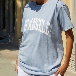 John Galt Light Blue Los Angeles T-Shirt